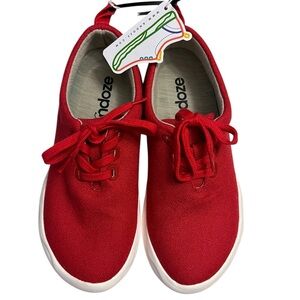 Andoze Brand Red Sneakers. NWT. Vegan. Sustainable. Lightweight. …